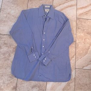 John W Nordstrom blue cotton dress shirt classy good condition to me